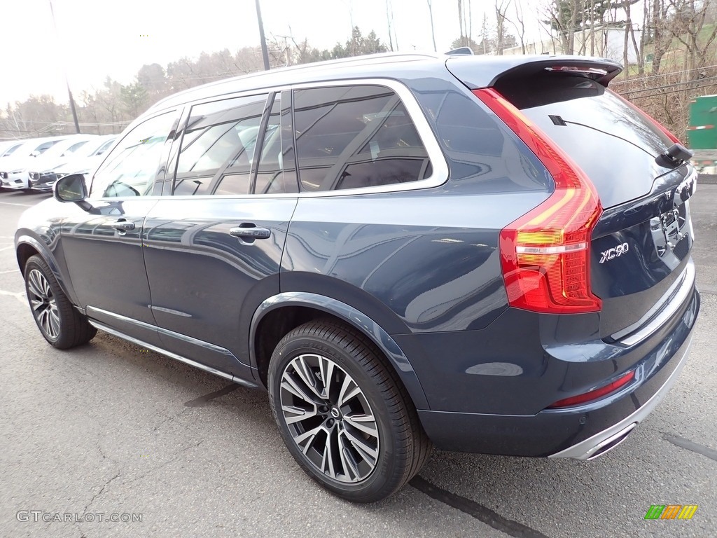 2021 XC90 T5 AWD Momentum - Denim Blue Metallic / Charcoal photo #4