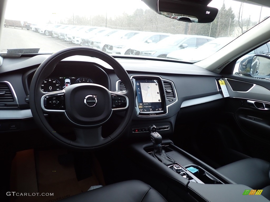 2021 XC90 T5 AWD Momentum - Denim Blue Metallic / Charcoal photo #9