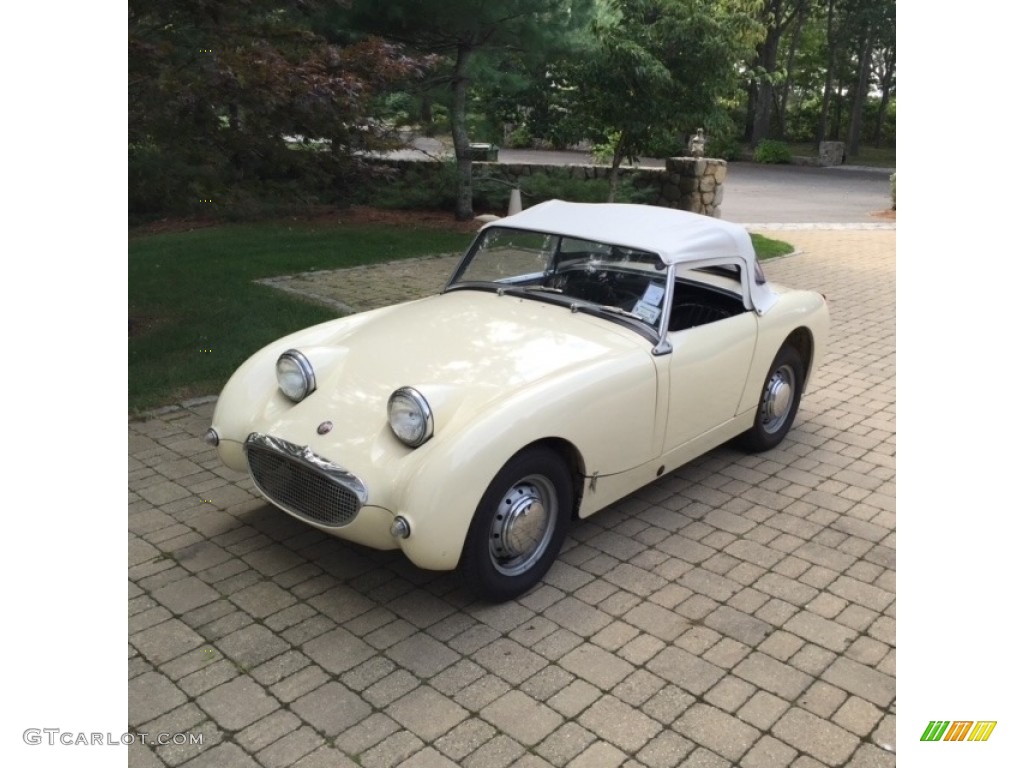 Primrose Yellow 1961 Austin Healey Sprite Convertible Exterior Photo #140820936