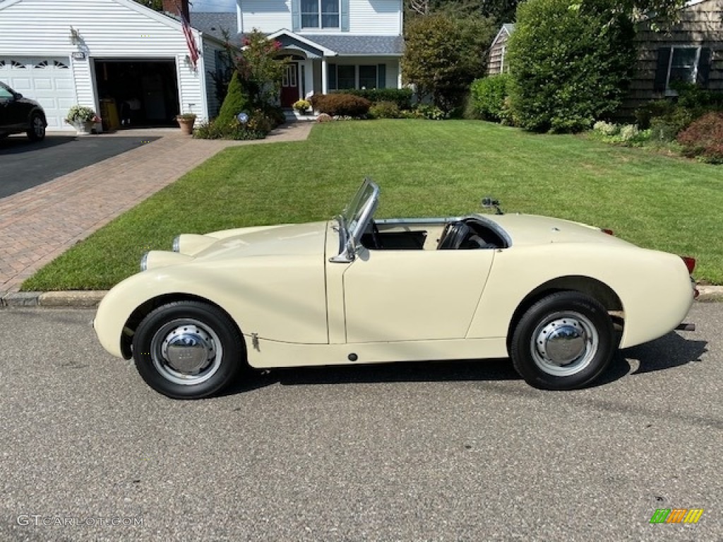 Primrose Yellow 1961 Austin Healey Sprite Convertible Exterior Photo #140820969