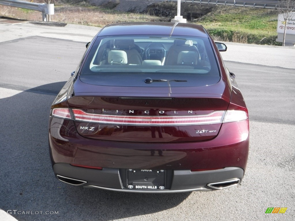 2018 MKZ Select AWD - Ruby Red Metallic / Cappuccino photo #15