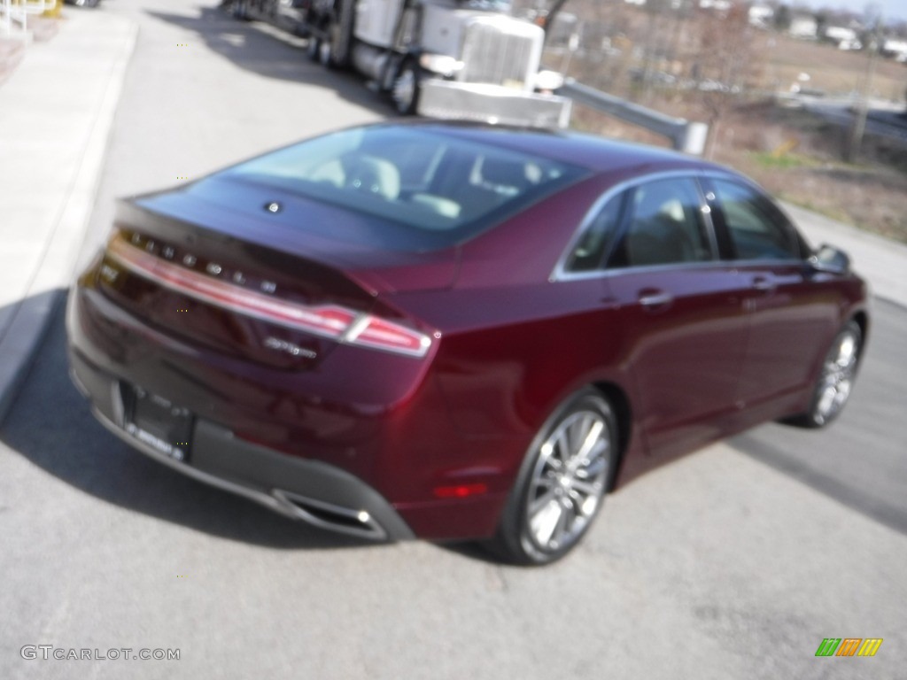 2018 MKZ Select AWD - Ruby Red Metallic / Cappuccino photo #16