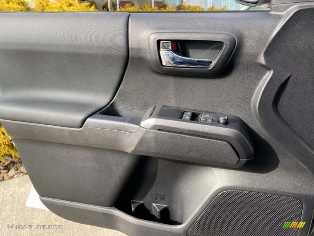 2021 Toyota Tacoma TRD Off Road Access Cab 4x4 TRD Cement/Black Door Panel Photo #140821836