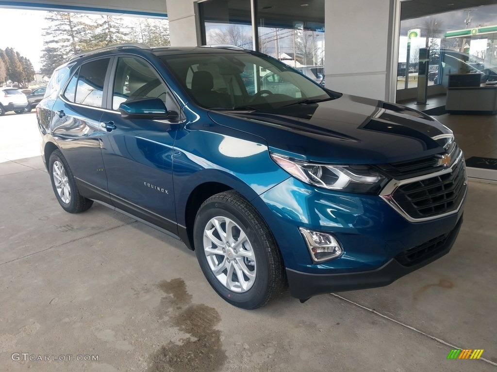 Pacific Blue Metallic 2021 Chevrolet Equinox LT Exterior Photo #140823790