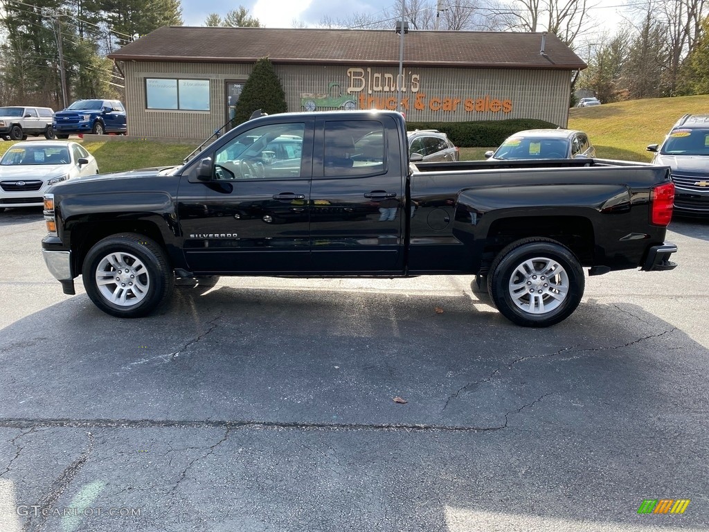 2015 Silverado 1500 LT Double Cab - Black / Jet Black photo #1