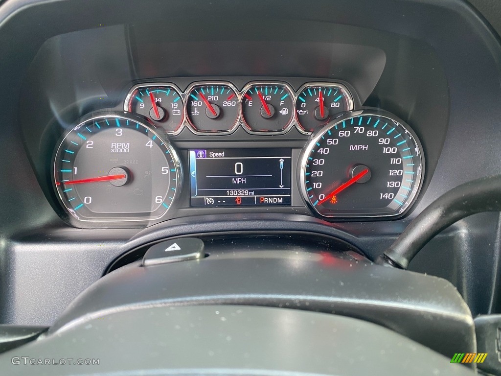 2015 Chevrolet Silverado 1500 LT Double Cab Gauges Photo #140826040