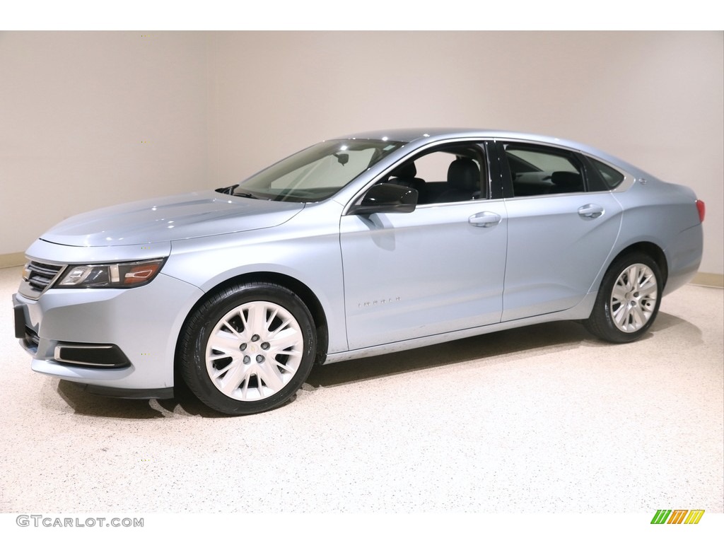 2014 Impala LS - Silver Topaz Metallic / Jet Black/Dark Titanium photo #3