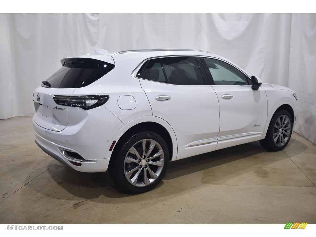 Summit White 2021 Buick Envision Avenir AWD Exterior Photo #140826629