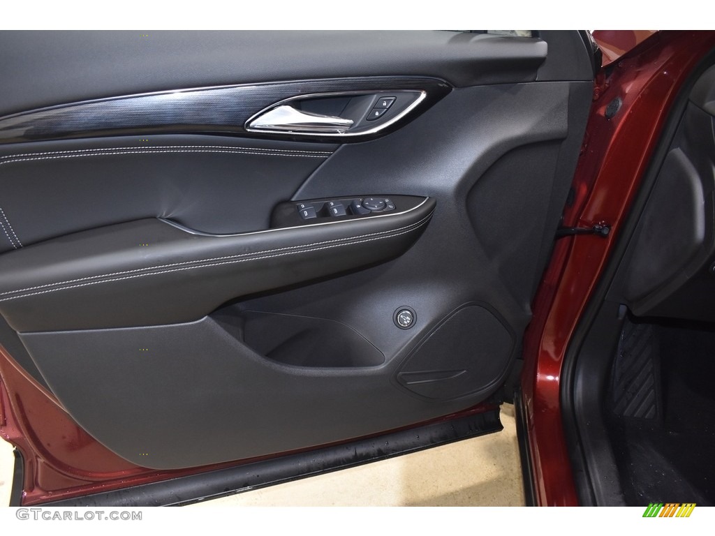 2021 Buick Envision Preferred AWD Ebony w/Ebony Accents Door Panel Photo #140827100