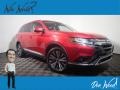 2019 Rally Red Metallic Mitsubishi Outlander SEL S-AWC  photo #1