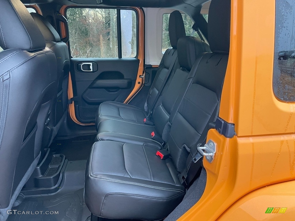 2021 Jeep Wrangler Unlimited Sahara 4x4 Rear Seat Photo #140827250