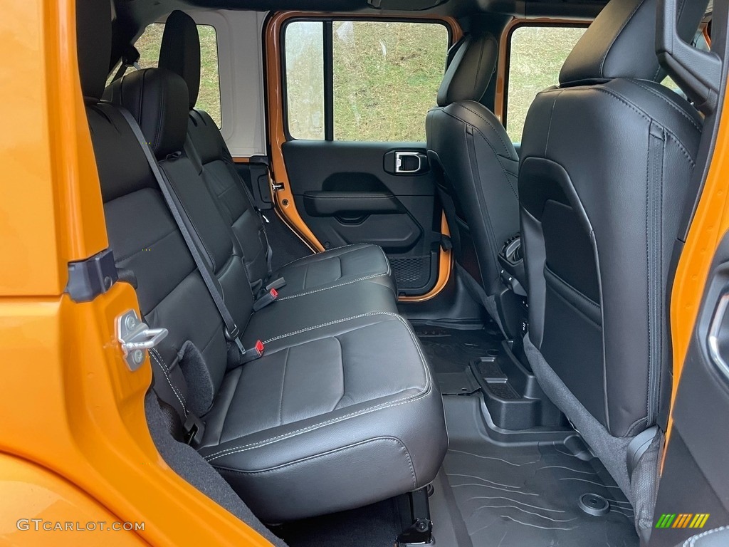 2021 Jeep Wrangler Unlimited Sahara 4x4 Rear Seat Photo #140827325