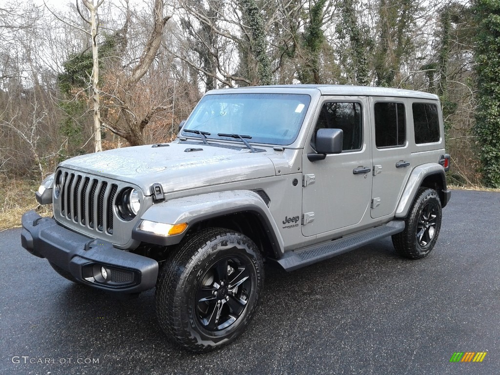 2021 Wrangler Unlimited Sahara Altitude 4x4 - Sting-Gray / Black photo #2