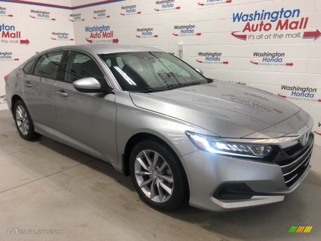 2021 Accord LX - Lunar Silver Metallic / Black photo #2