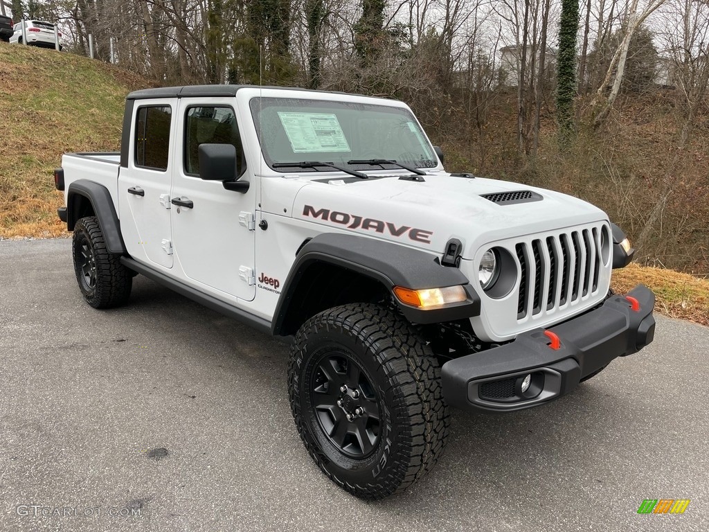 2021 Gladiator Mojave 4x4 - Bright White / Black photo #4