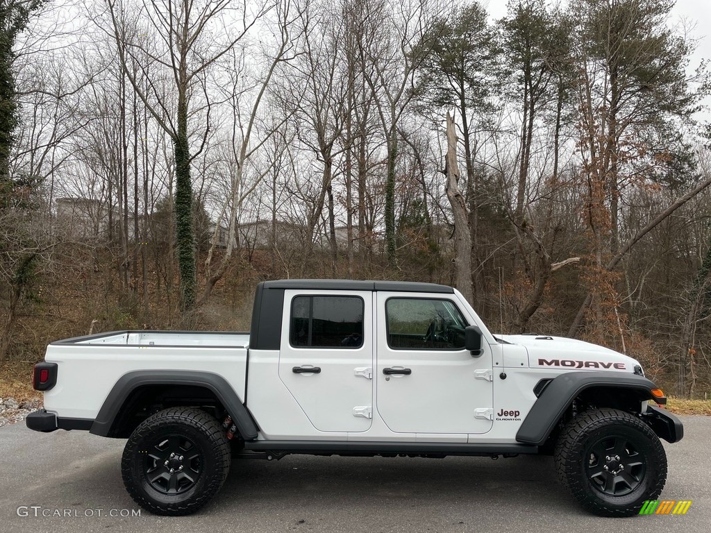 2021 Gladiator Mojave 4x4 - Bright White / Black photo #5