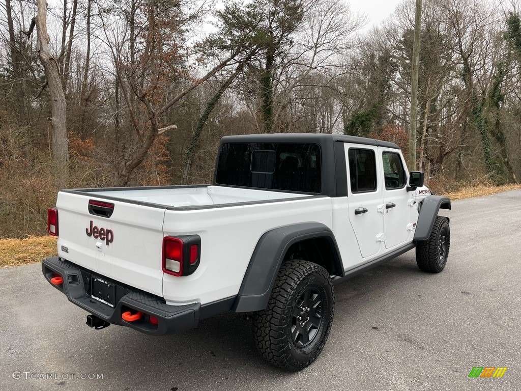 2021 Gladiator Mojave 4x4 - Bright White / Black photo #6