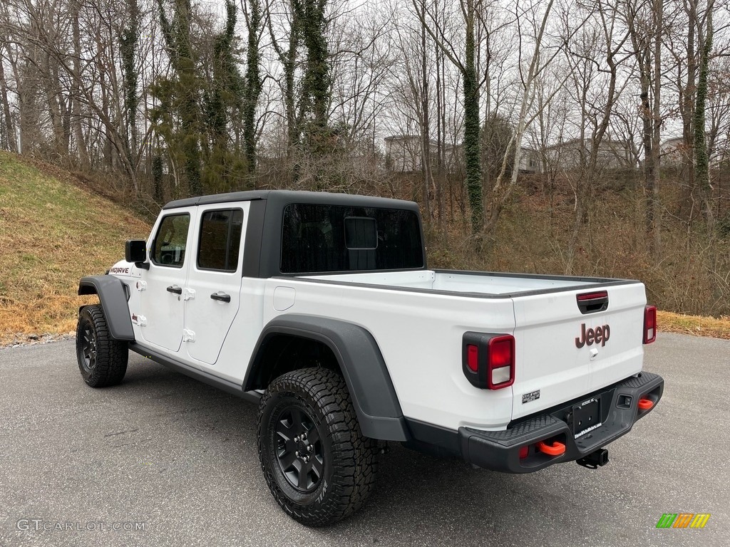 2021 Gladiator Mojave 4x4 - Bright White / Black photo #9