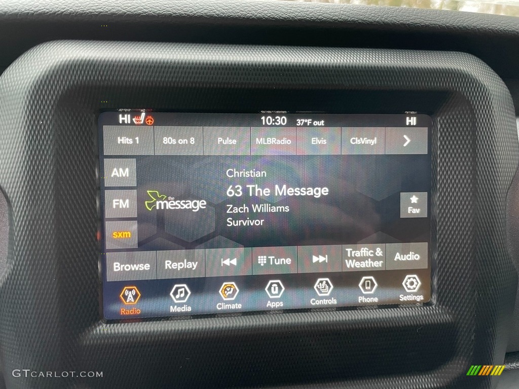 2021 Gladiator Mojave 4x4 - Bright White / Black photo #22