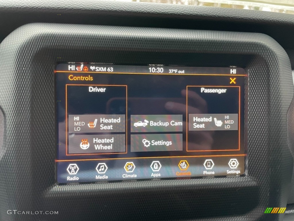 2021 Gladiator Mojave 4x4 - Bright White / Black photo #23