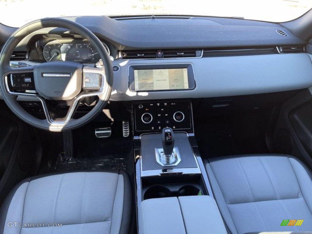 2021 Land Rover Range Rover Evoque S R-Dynamic Cloud/Ebony Dashboard Photo #140829923