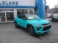 Oasis Blue 2021 Chevrolet Trailblazer RS AWD Exterior