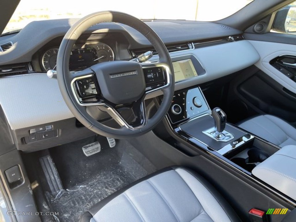 Cloud/Ebony Interior 2021 Land Rover Range Rover Evoque S R-Dynamic Photo #140830064