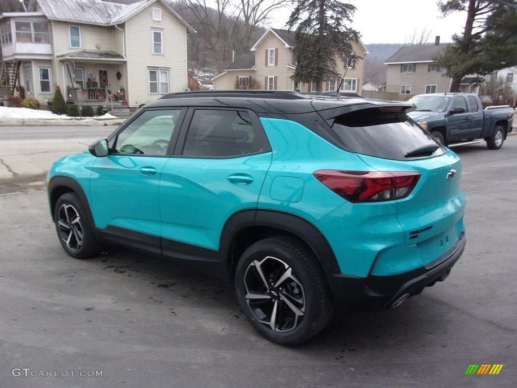 2021 Oasis Blue Chevrolet Trailblazer Rs Awd 140822334 Photo 7