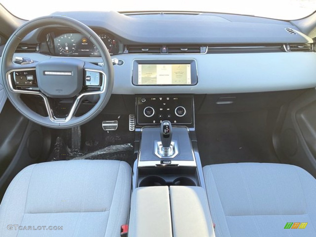 2021 Land Rover Range Rover Evoque HSE R-Dynamic Cloud/Ebony Dashboard Photo #140830385