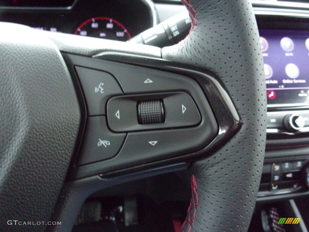 2021 Chevrolet Trailblazer RS AWD Jet Black Steering Wheel Photo #140830481