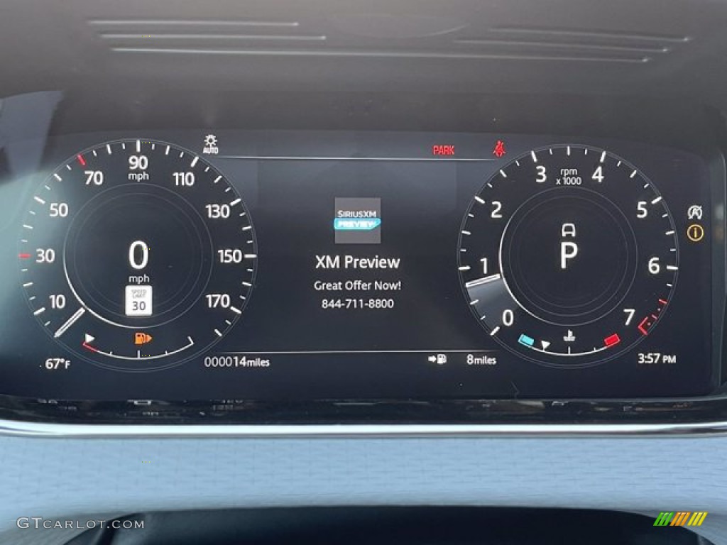 2021 Land Rover Range Rover Evoque HSE R-Dynamic Gauges Photo #140830605