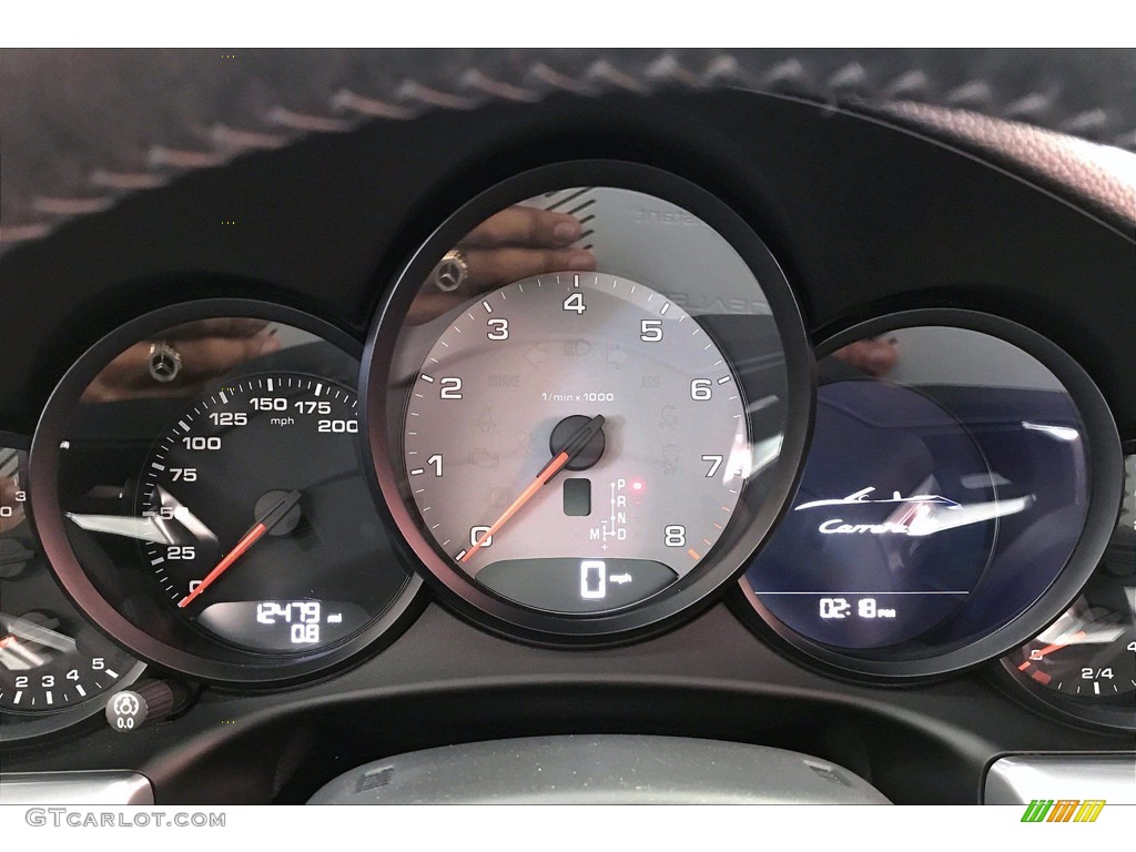 2018 Porsche 911 Carrera S Cabriolet Gauges Photo #140831109