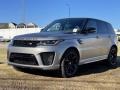 Front 3/4 View of 2021 Range Rover Sport SVR