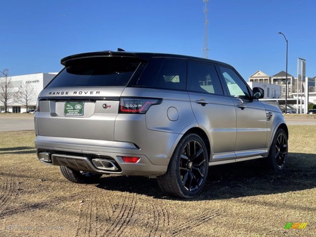 2021 Range Rover Sport SVR - SVO Premium Palette Gray / Ebony photo #3