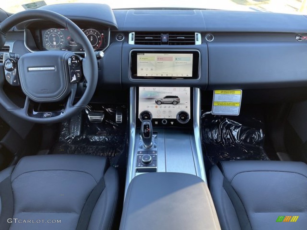 2021 Land Rover Range Rover Sport SVR Ebony Dashboard Photo #140831349