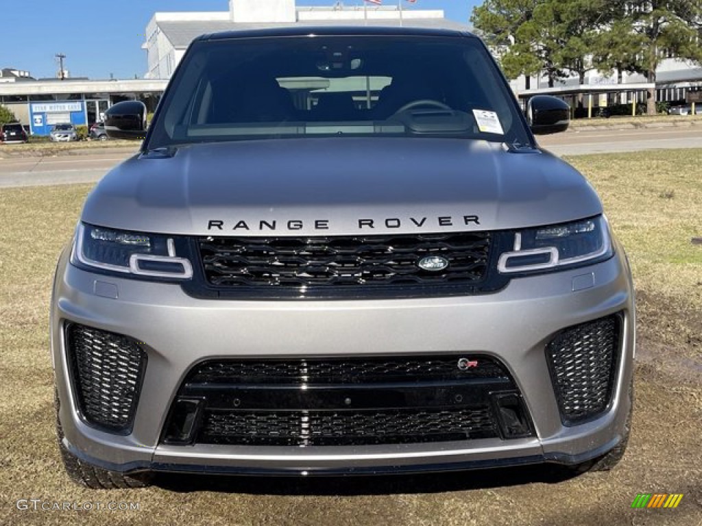 2021 Range Rover Sport SVR - SVO Premium Palette Gray / Ebony photo #9