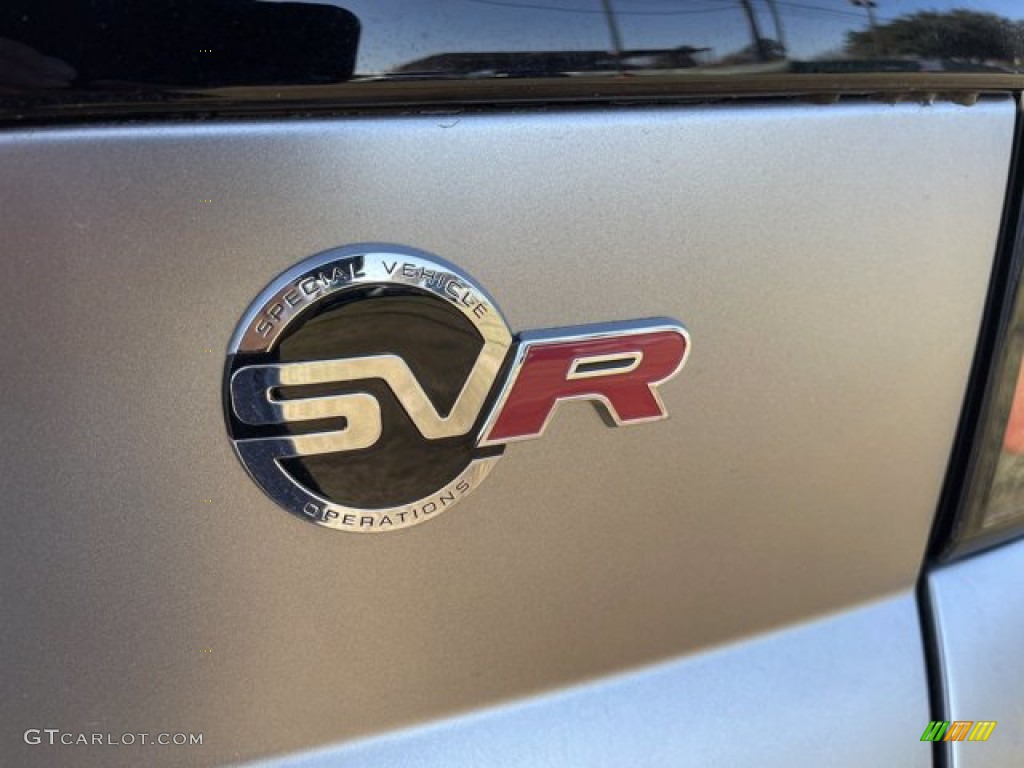 2021 Range Rover Sport SVR - SVO Premium Palette Gray / Ebony photo #11