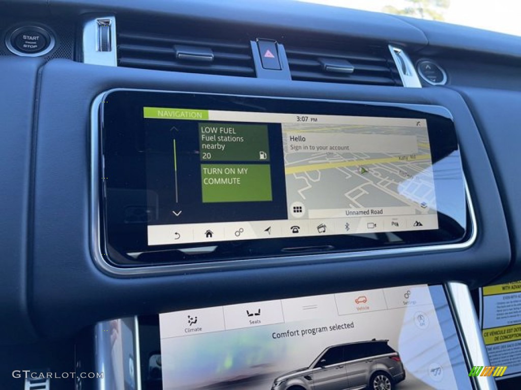 2021 Range Rover Sport SVR - SVO Premium Palette Gray / Ebony photo #27