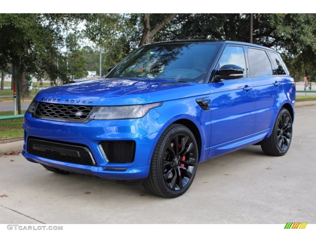 SV Premium Palette Velocity Blue 2021 Land Rover Range Rover Sport HST Exterior Photo #140831805