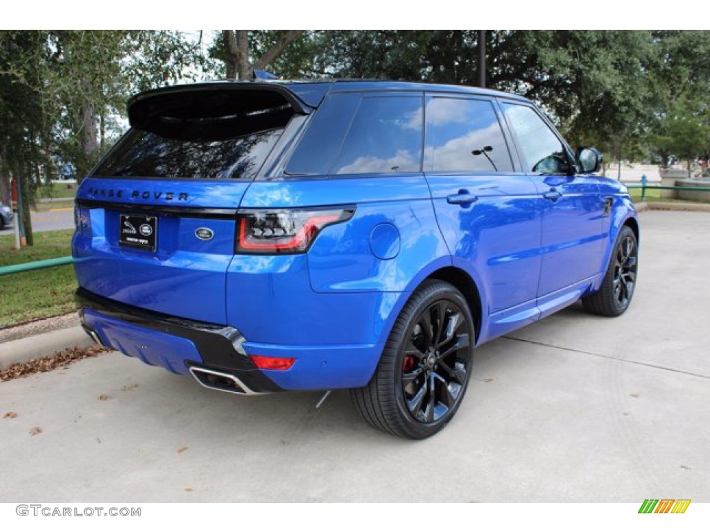 SV Premium Palette Velocity Blue 2021 Land Rover Range Rover Sport HST Exterior Photo #140831814