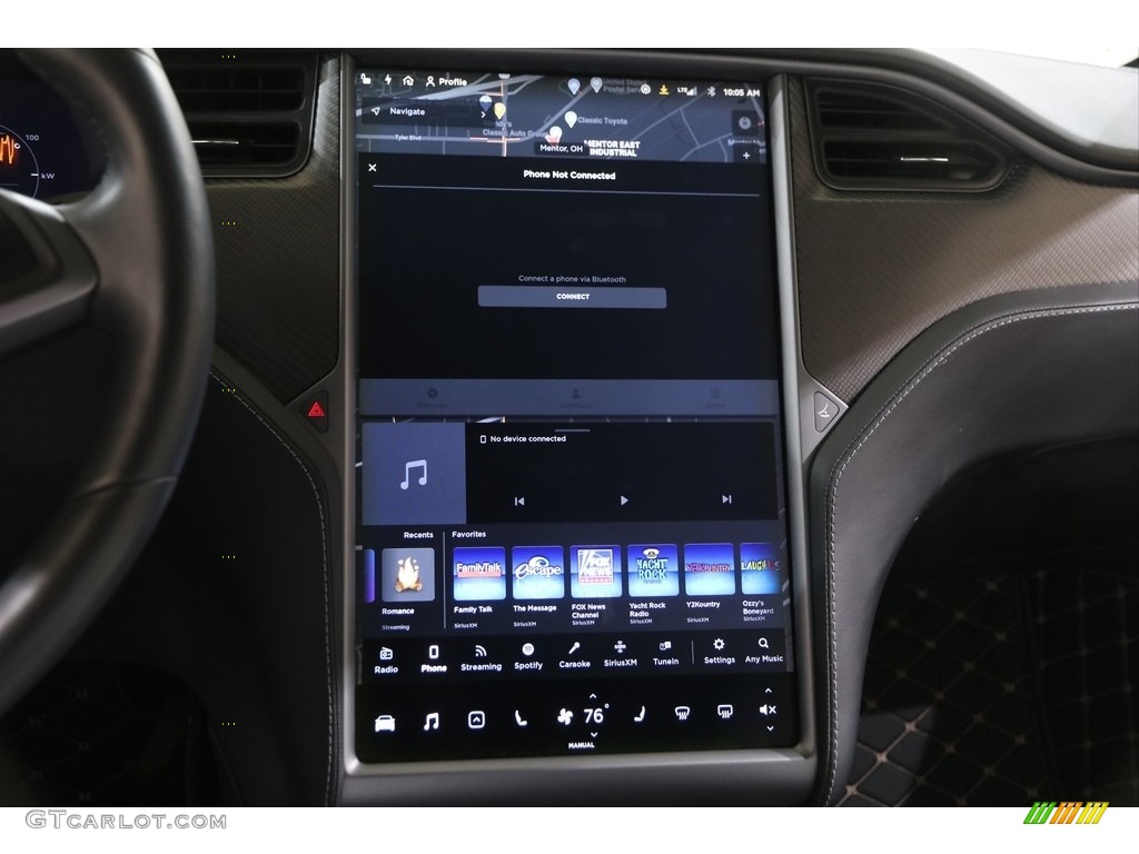 2018 Model X P100D - Solid Black / White photo #34