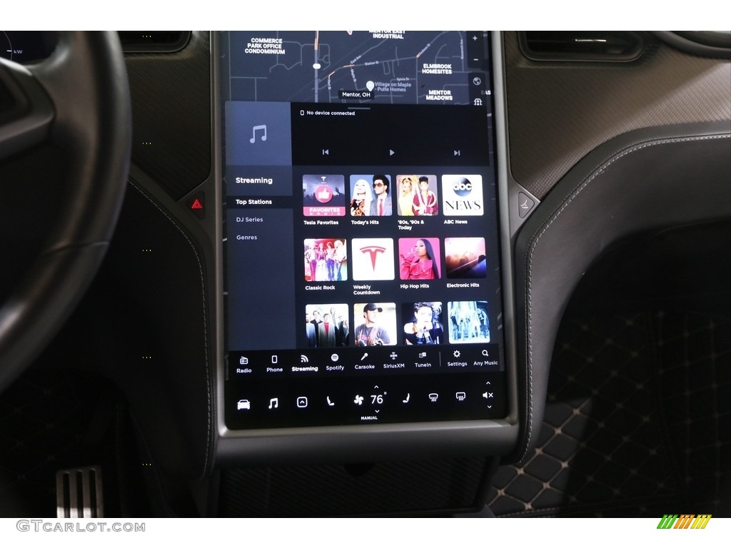 2018 Model X P100D - Solid Black / White photo #35