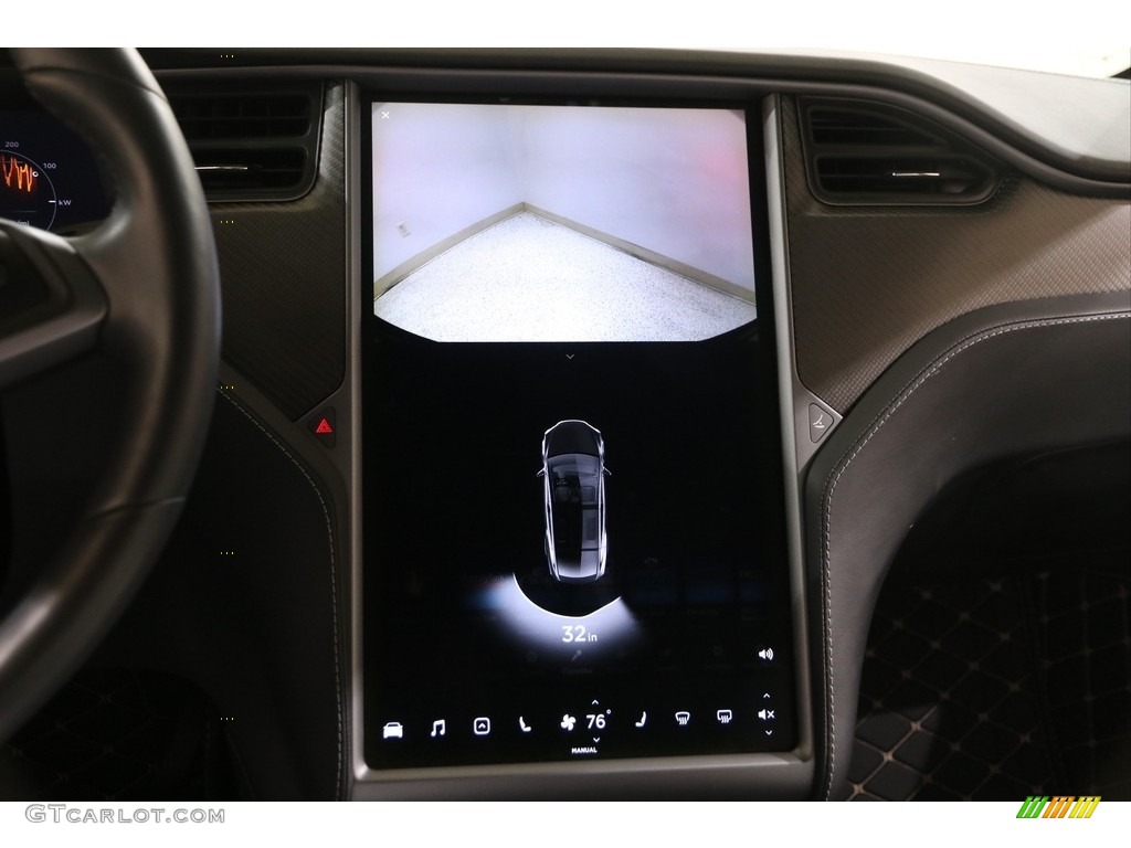 2018 Model X P100D - Solid Black / White photo #38