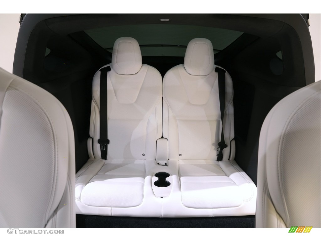 2018 Model X P100D - Solid Black / White photo #57