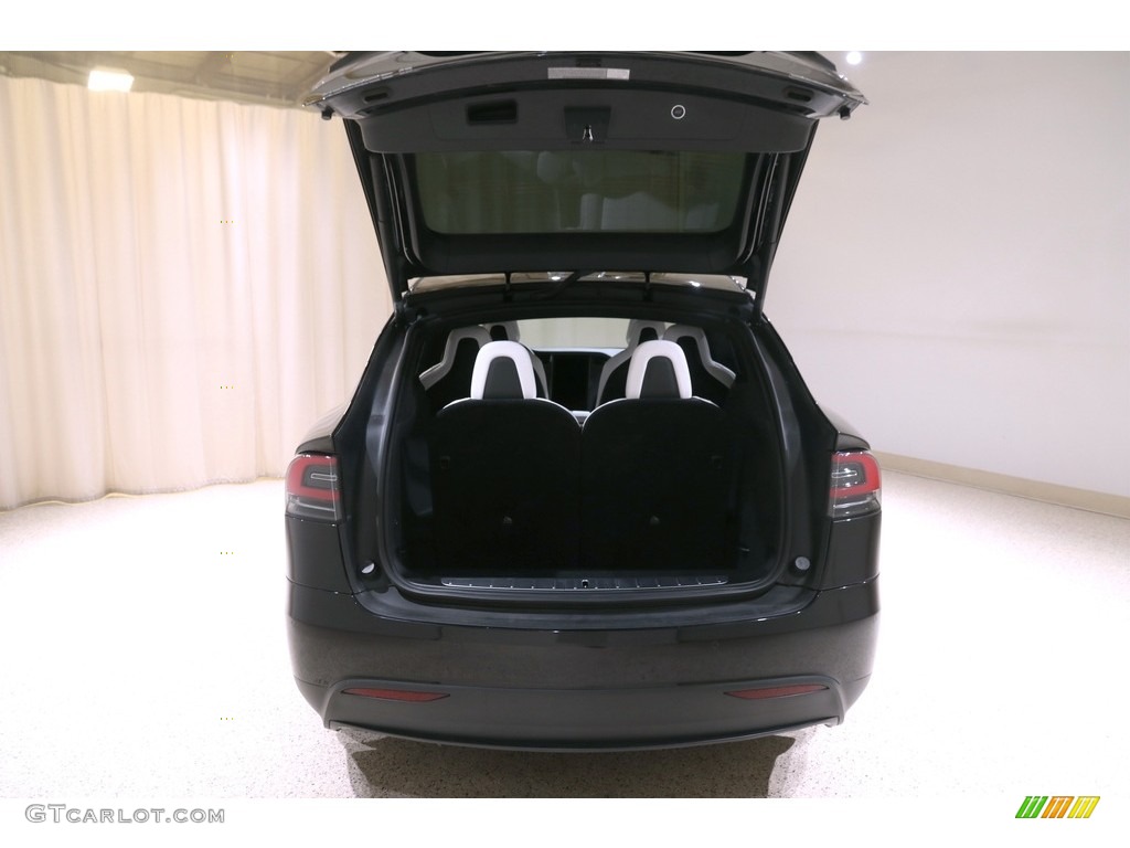 2018 Model X P100D - Solid Black / White photo #61