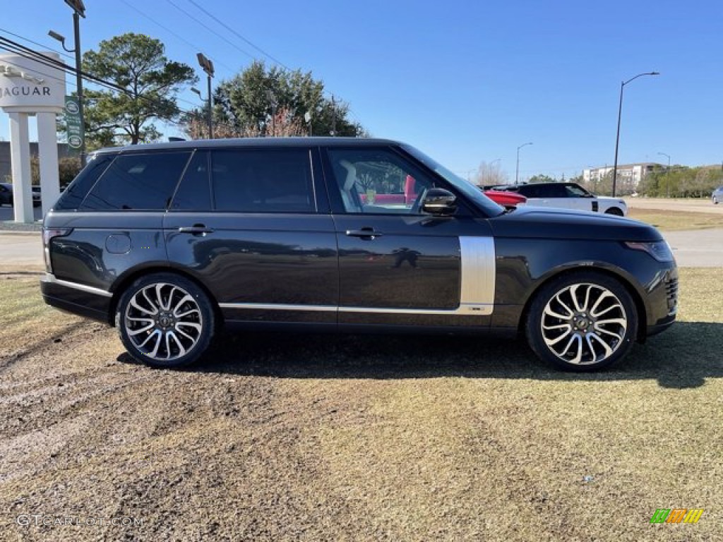 Carpathian Gray Metallic 2021 Land Rover Range Rover P525 Westminster Exterior Photo #140832231