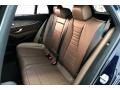 Nut Brown/Black Rear Seat Photo for 2018 Mercedes-Benz E #140832486