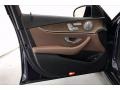Nut Brown/Black 2018 Mercedes-Benz E 400 4Matic Wagon Door Panel