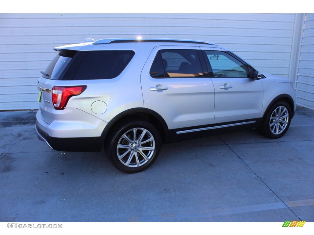 2016 Explorer Limited - Ingot Silver Metallic / Ebony Black photo #11