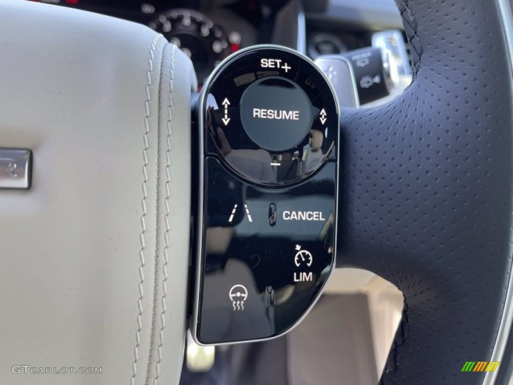 2021 Land Rover Range Rover Sport HSE Silver Edition Ivory/Ebony Steering Wheel Photo #140833964